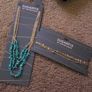 Sugarfix by Baublebar 2 necklace new
